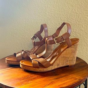 EUC, Cole Haan, 8M brown wedges